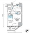 プライムブリス蔵前の間取図