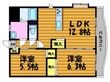 アプランドルⅦの間取図