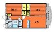 ユーミー川辺の間取図