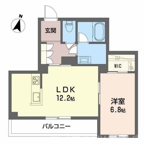 拡大写真:ル・フレーズ(BELS認証・ZEH) 2階201の間取り