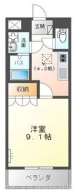ピアッツア紗梨の間取図