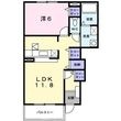 サニーローレルの間取図