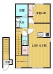 Tiara Shinkurashiki(ティアラ新倉敷)Bの間取図