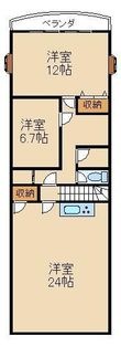 福井ビルの間取図