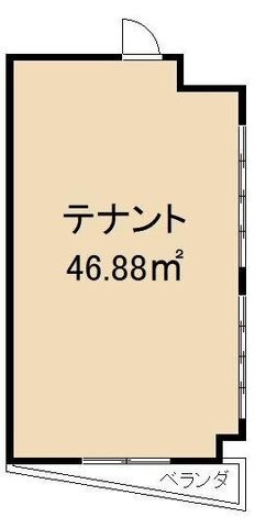 拡大写真:寝屋川市北大利町 2階201の間取り