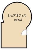 TELE+の間取図