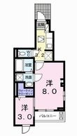 カーサ ファボーレの間取図