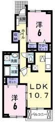 ルーセント・Ｓ　Ⅰの間取図