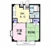 ハイツ青池の間取図