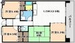第3グランドハイツ服部の間取図