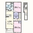 フラワーヨコスカの間取図
