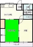 コーポ佐野Ⅱの間取図