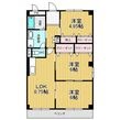 サンパレス緑ヶ丘Bの間取図