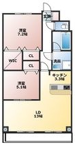 インペリアル南大高の間取図