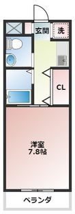 白山マンションの間取図
