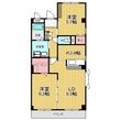 グランソレイユ水広の間取図