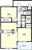 SERENOⅡの間取図