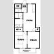 ほら貝ビレッジの間取図