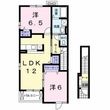 リヴェールMの間取図