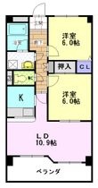 第6田中ビルの間取図