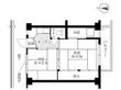 ビレッジハウス長草1号棟の間取図