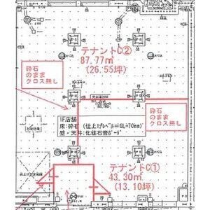 拡大写真:シャーメゾン叶 1階C2の間取り