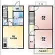 メゾネットスィスルの間取図