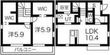 CASA OBELISKの間取図