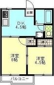 リバーサイド12の間取図
