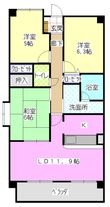 ピアネーズ神ノ倉の間取図