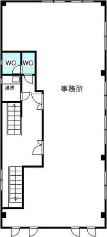 拡大写真:トモエビル 2Fの間取り