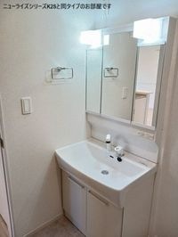 コンパクトで使いやすい洗面所