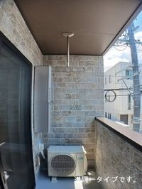 広々としたバルコニーです