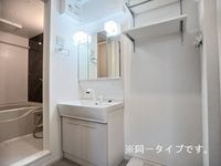 コンパクトで使いやすい洗面所