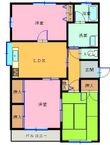 クレールの間取図