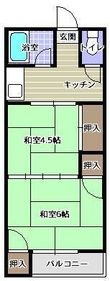 キャロット城南の間取図
