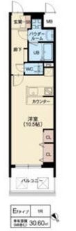 クレアドーレ南草津の間取図