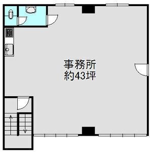 拡大写真:東大阪市荒本新町 3階3-Eの間取り