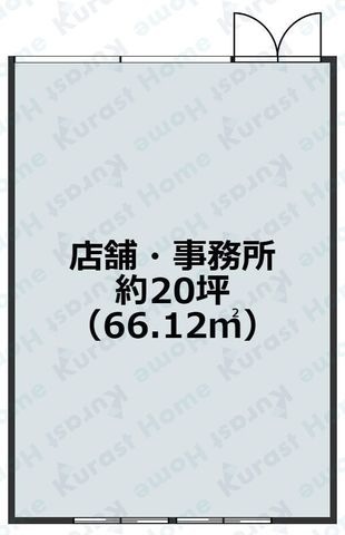 拡大写真:松原市天美我堂1丁目 3階303の間取り