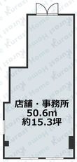 新栄プロパティー古市駅東の間取図