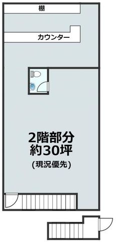 拡大写真:羽曳野市蔵之内 2Fの間取り