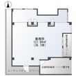 新築北花田町4丁1階テナントの間取図
