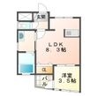 熊本市中央区水前寺3丁目の間取図