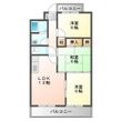 コスモスBLDの間取図