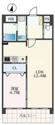 ステラ白山の間取図