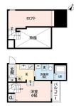 熊本市中央区黒髪1丁目の間取図
