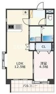 熊本市中央区白山2丁目の間取図