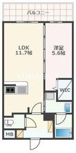 ヒルクレストELGRAND大江の間取図