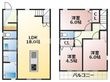 熊本市中央区出水6丁目の間取図