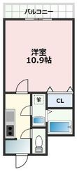 熊本市西区花園1丁目の間取図